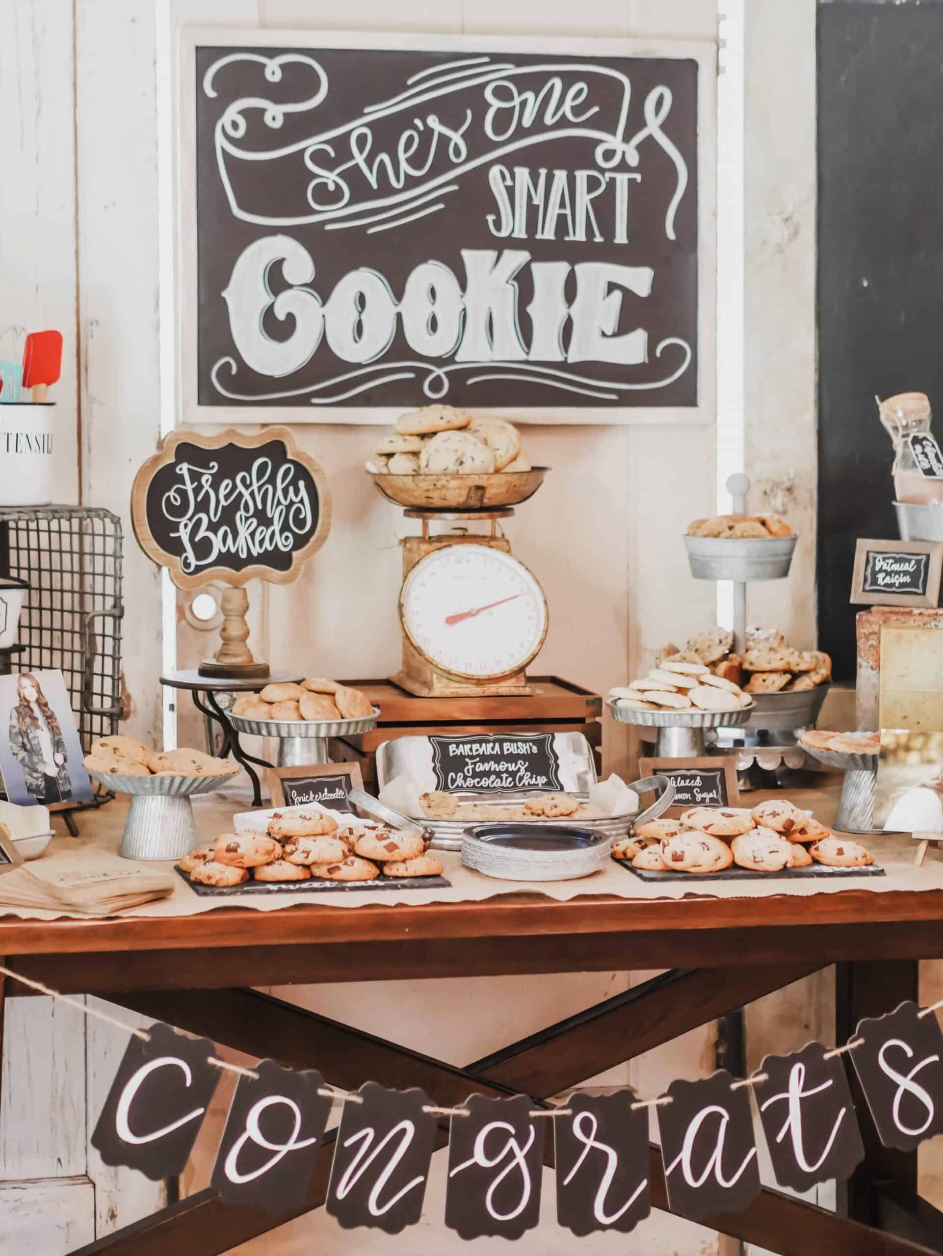 20 | ONE SMART COOKIE DESSERT TABLE