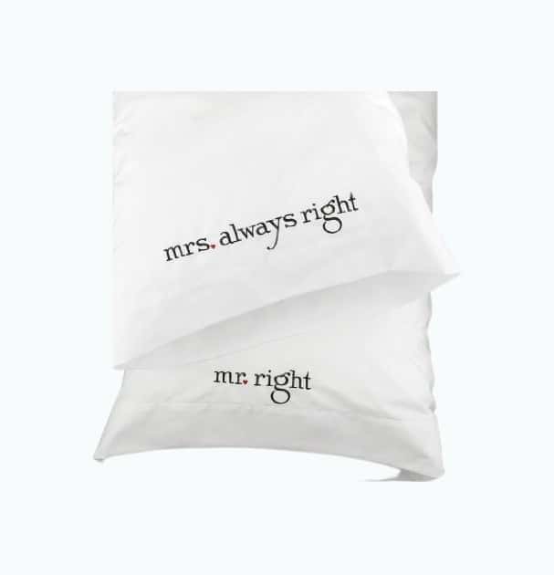 Anniversary Pillowcases Set