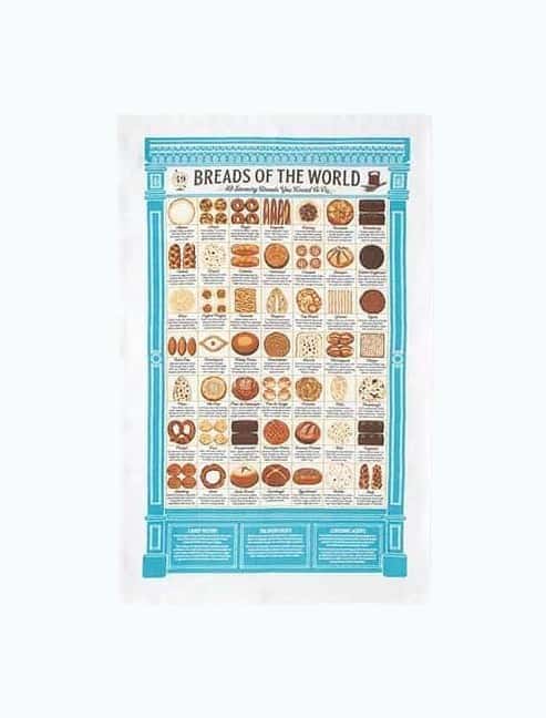 Breads of the World Kitchen Towel