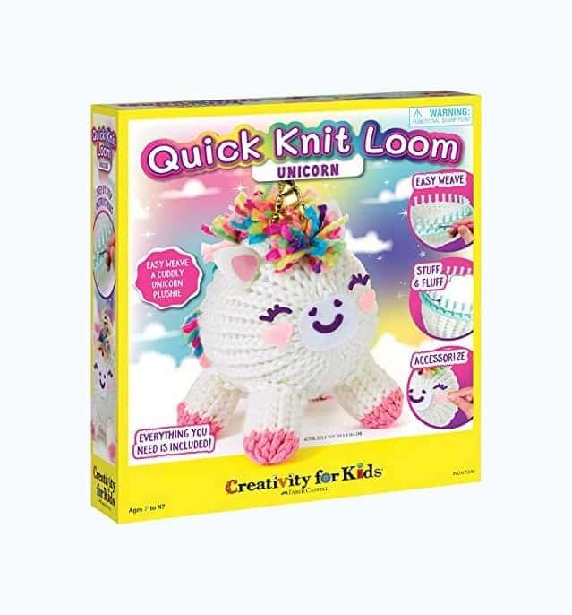 Kids Unicorn Knitting Craft