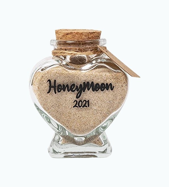 Honeymoon Sand Keepsake Jar