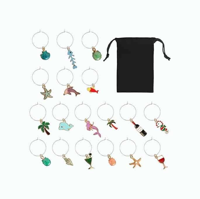 Adorable Wine Charms