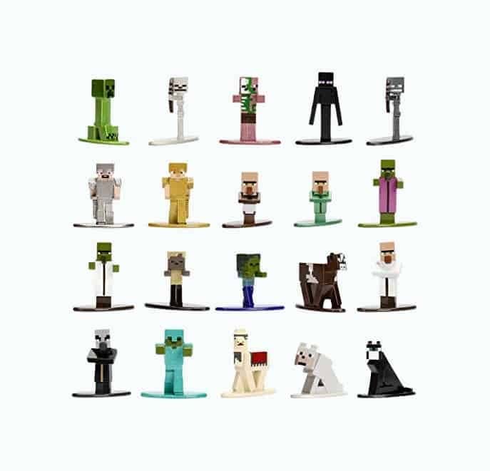 Die-Cast Minecraft Metal Figurines Set