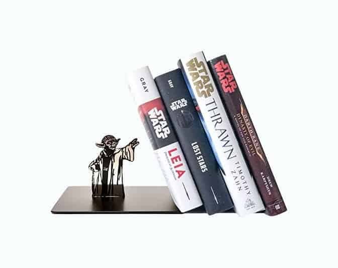 Yoda Force Metal Bookend