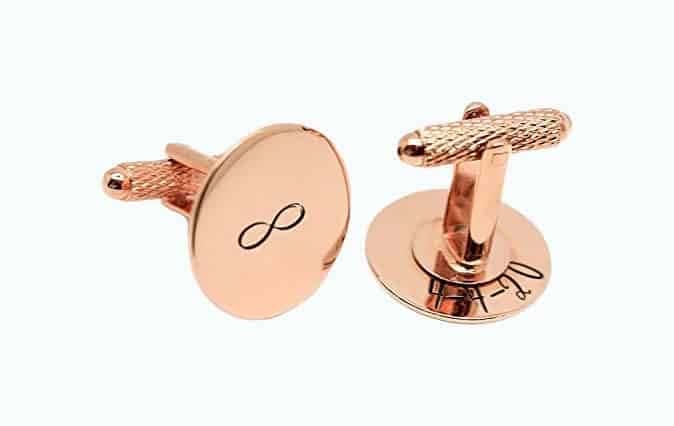 Personalized Copper Cufflinks