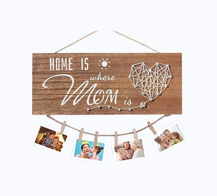 Home Is Where Mom Is Photo Sign