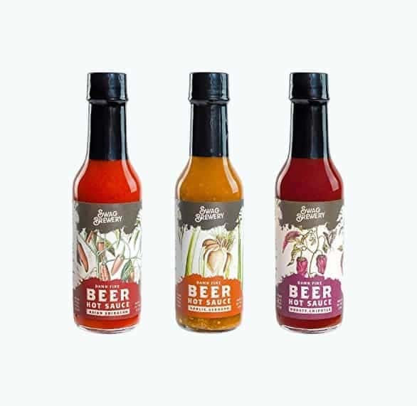 Beer-infused Hot Sauce Variety 3-Pack