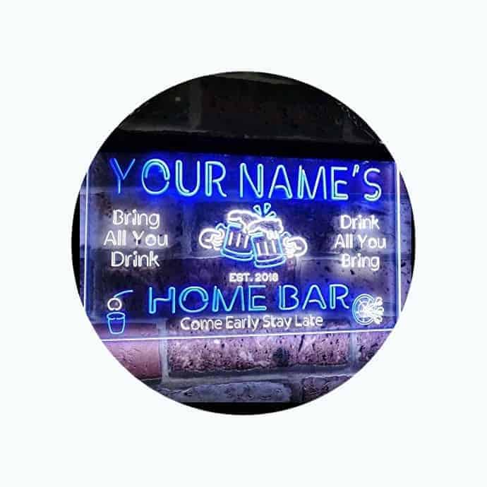 Personalized Bar Sign