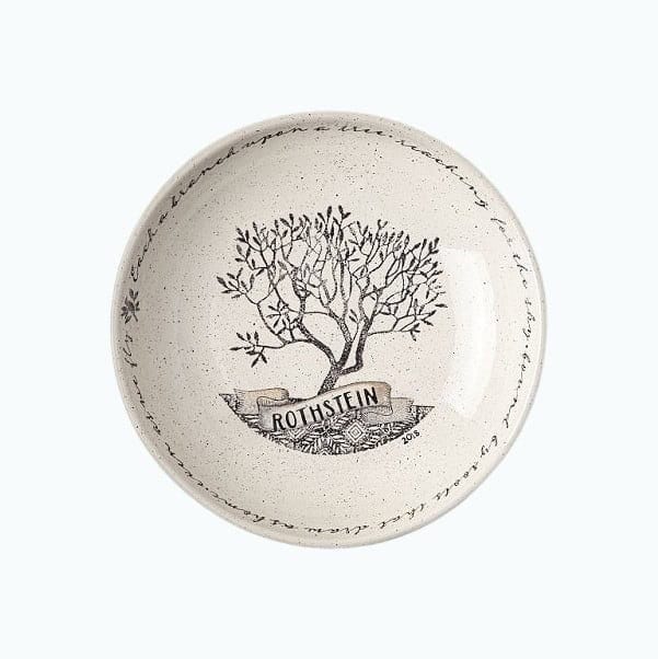 Personalized Serving Bowl