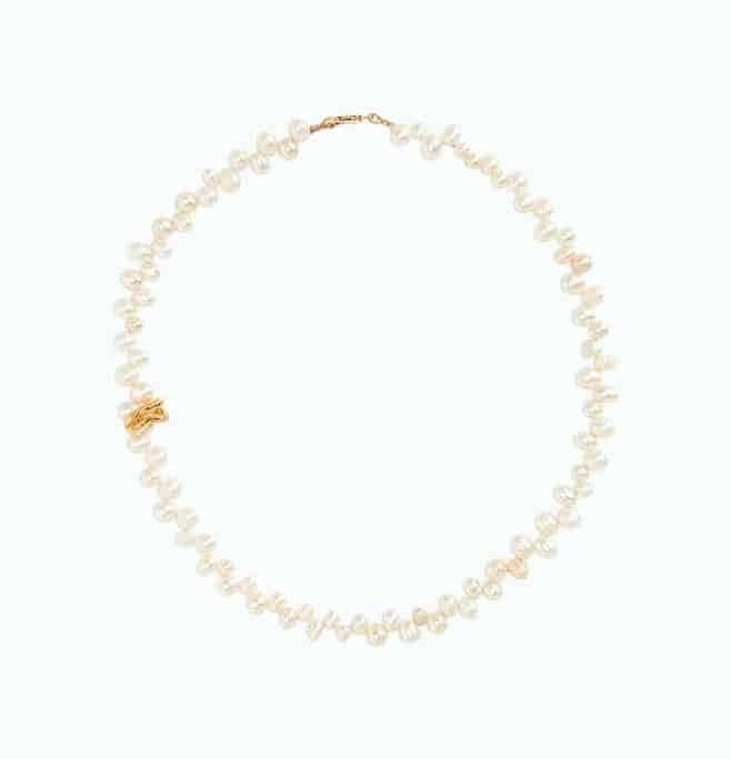 Genuine Pearl Necklace