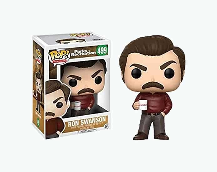 Funko Pop Television: Parks and Recreation - Ron Swanson Figure