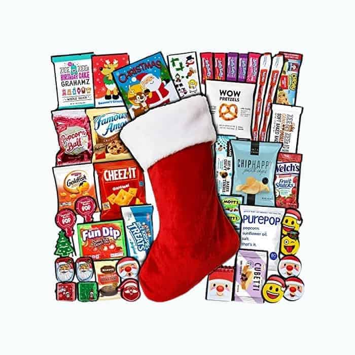 Candy-Stuffed Christmas Stocking