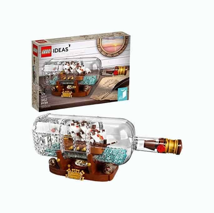 LEGO Ideas Ship in a Bottle