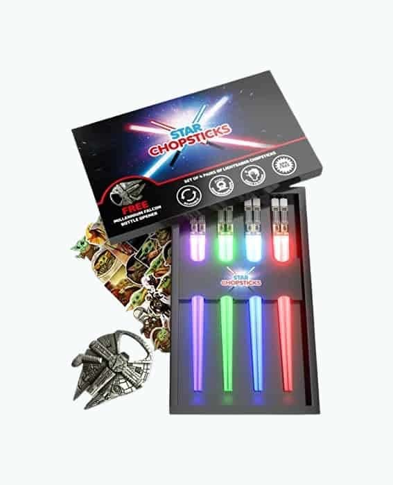 Lightsaber Chopsticks Set