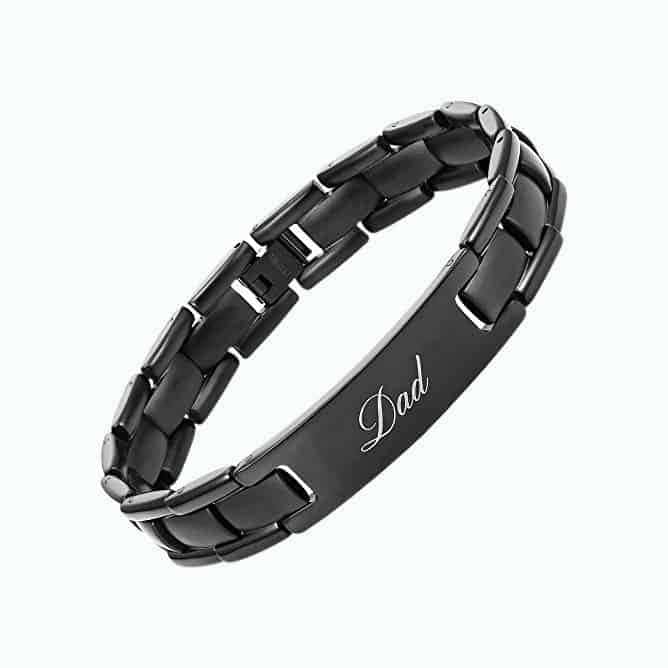 Dad Titanium Bracelet