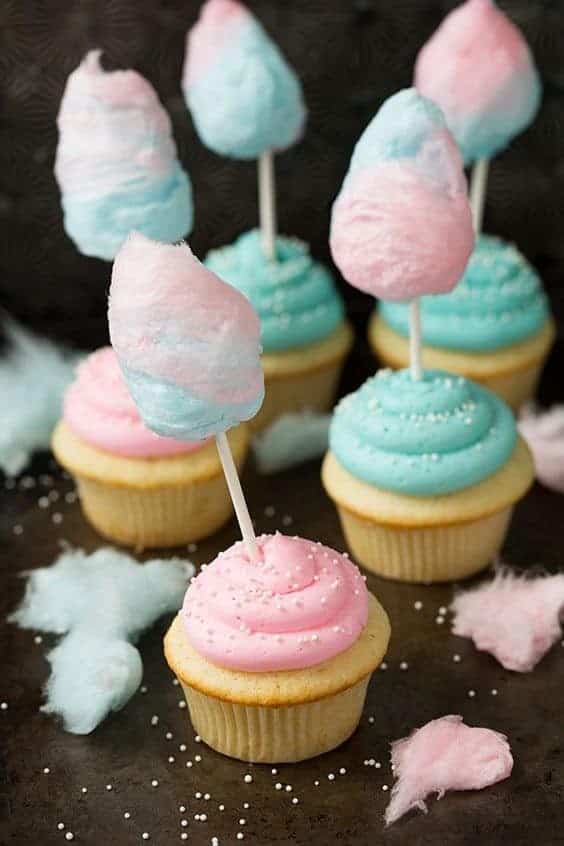 24 | COTTON CANDY CUPCAKES