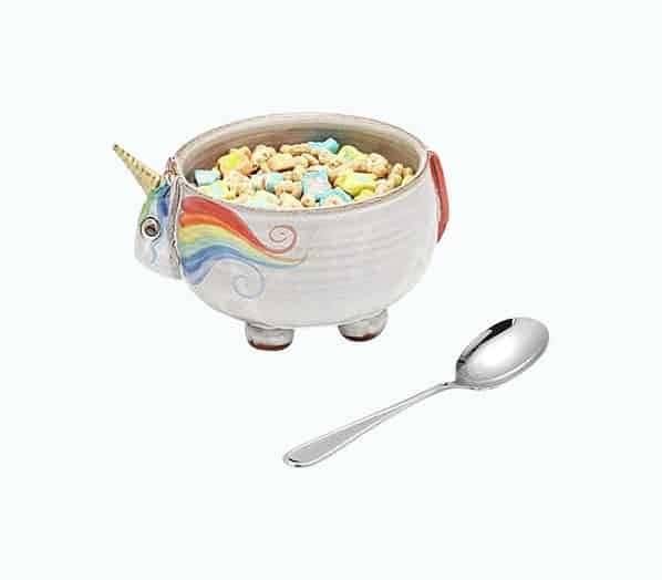 Elwood the Unicorn Cereal Bowl