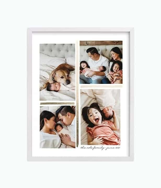 Minted 4 Photo Collage Wall Art