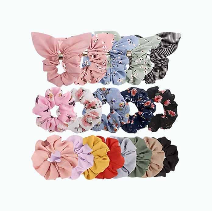 18 Pack Of Scrunchies