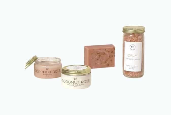 Bouquet of Roses Spa Set