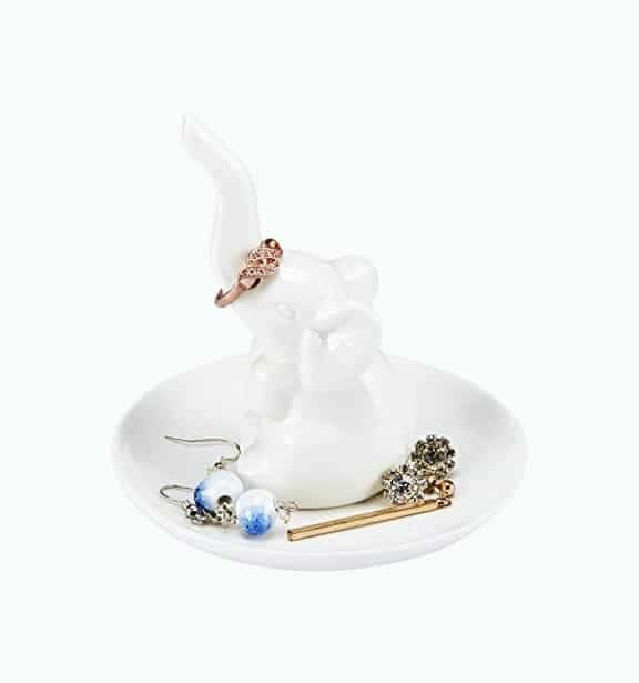 Elephant Ring Dish Holder for Jewelry