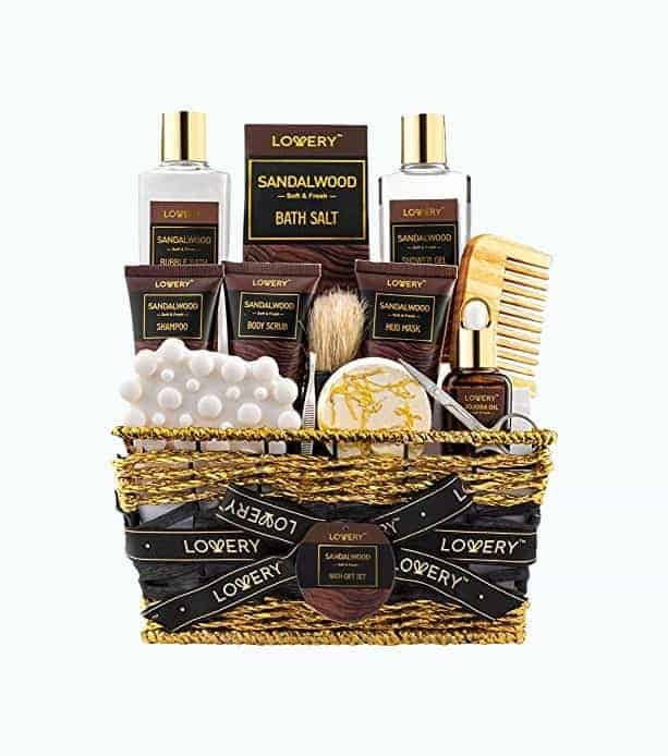 Sandalwood Bath Gift Set