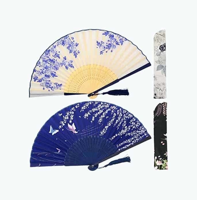 Folding Hand Fans for Women