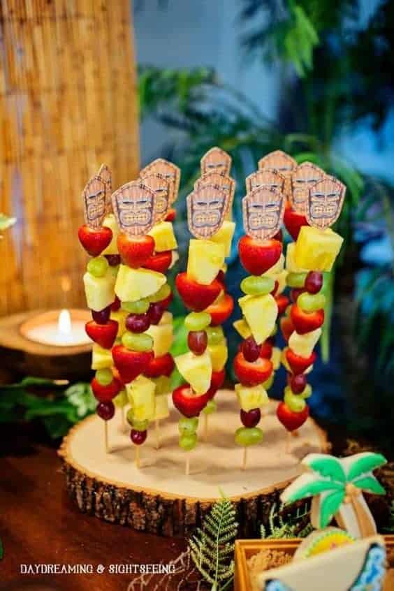 15 | TIKI FRUIT KEBABS