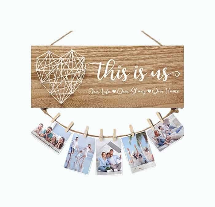 Family Hanging Photo Holder