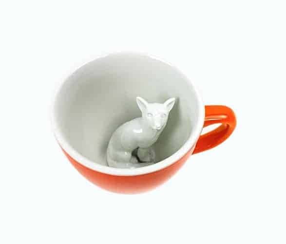 Fox Ceramic Cup