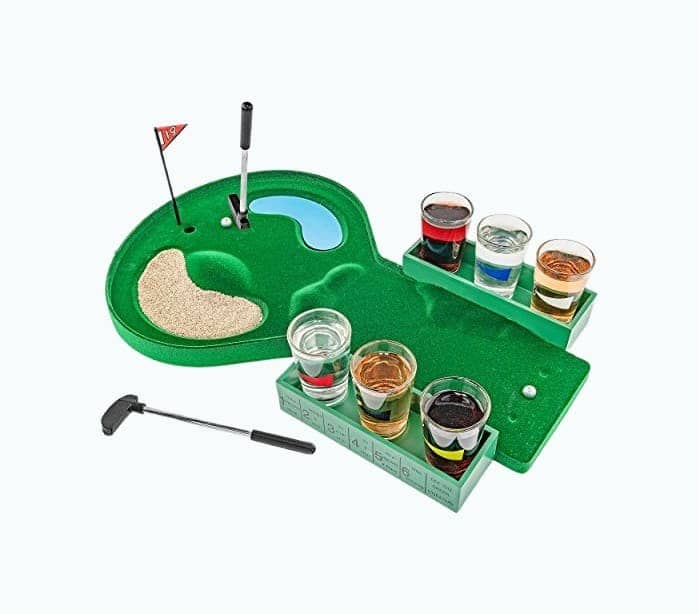 Table Golf Shot Glass Drinking Game