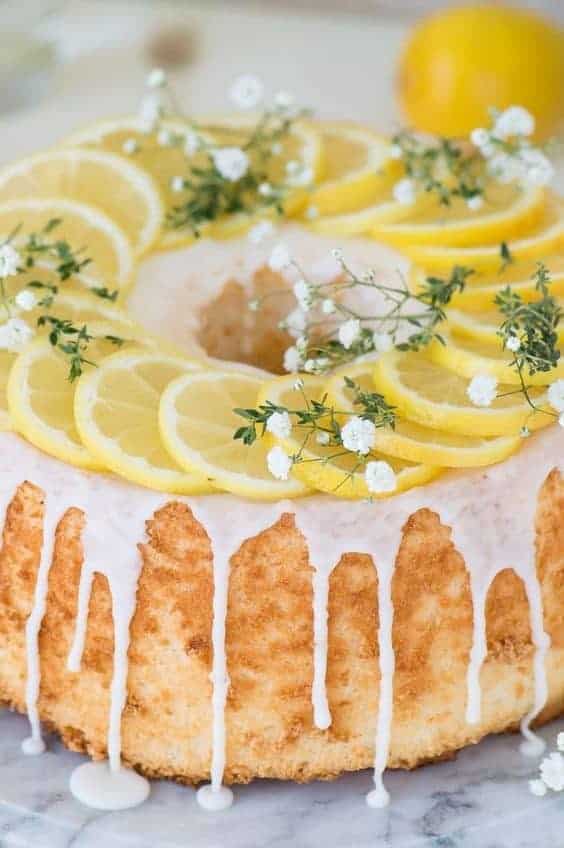 16 | LEMON ANGEL FOOD CAKE