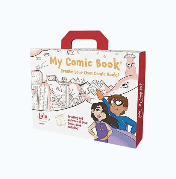 My Comic Book Making Kit, Multicolor, 6.75