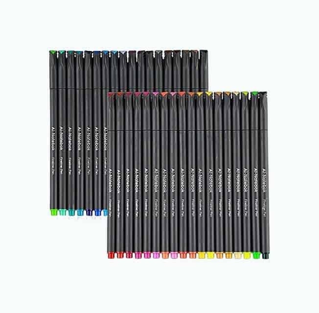 36 Fine Point Colored Markers