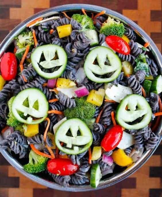 22 | HEALTHY HALLOWEEN PASTA SALAD