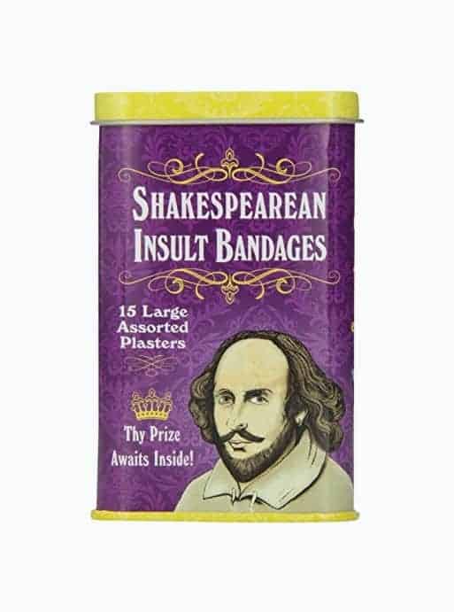 Shakespearean Insult Bandages