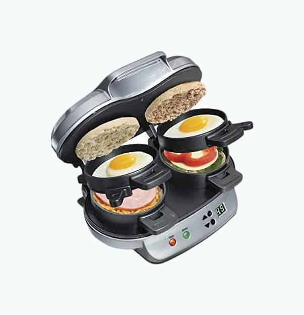 Dual Breakfast Sandwich Maker