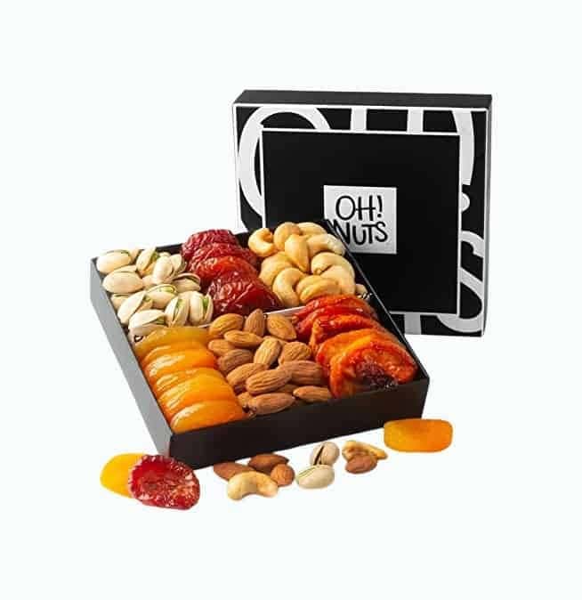 Nuts & Fruit Gift Basket