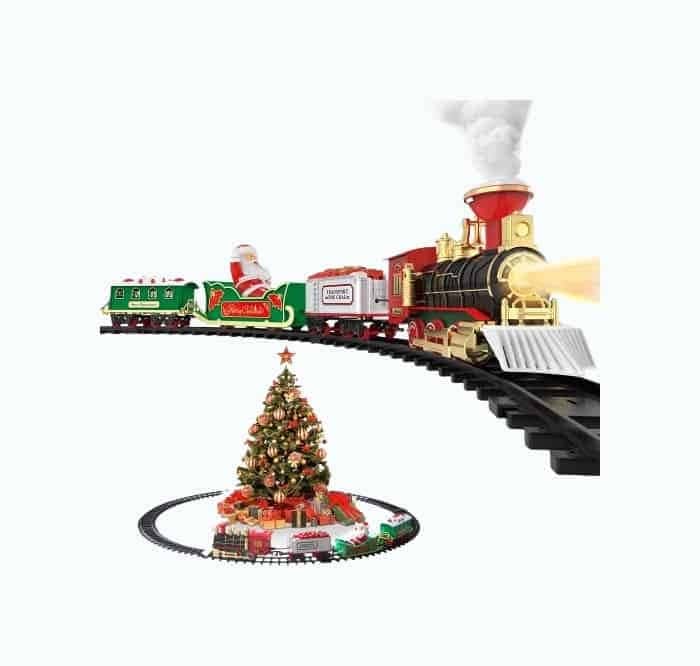 Electric Toy Train Set