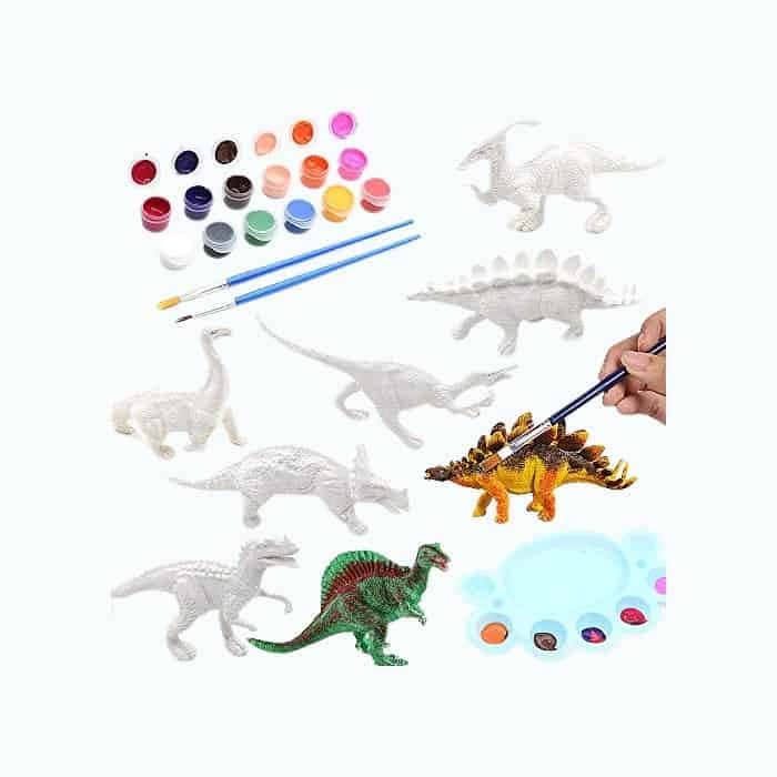 Kids Crafts 3D Painting Dinosaurs Toys Arts and Crafts