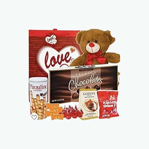 Romantic Treats Gift Basket