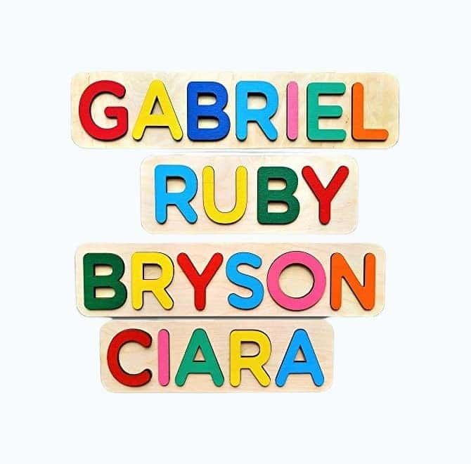 Wooden Name Puzzle