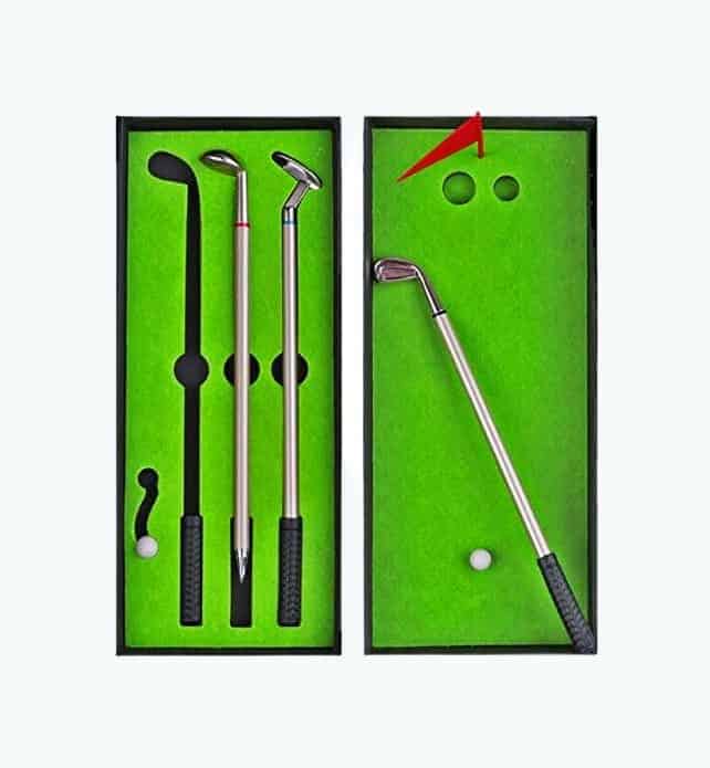 Mini Golf Club Pen Set