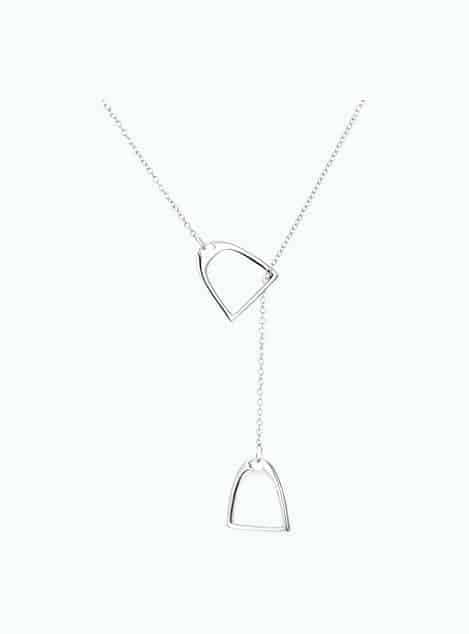 Horse Stirrup Necklace