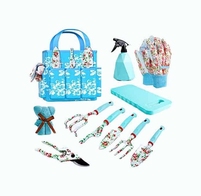 Floral Garden Tools Set