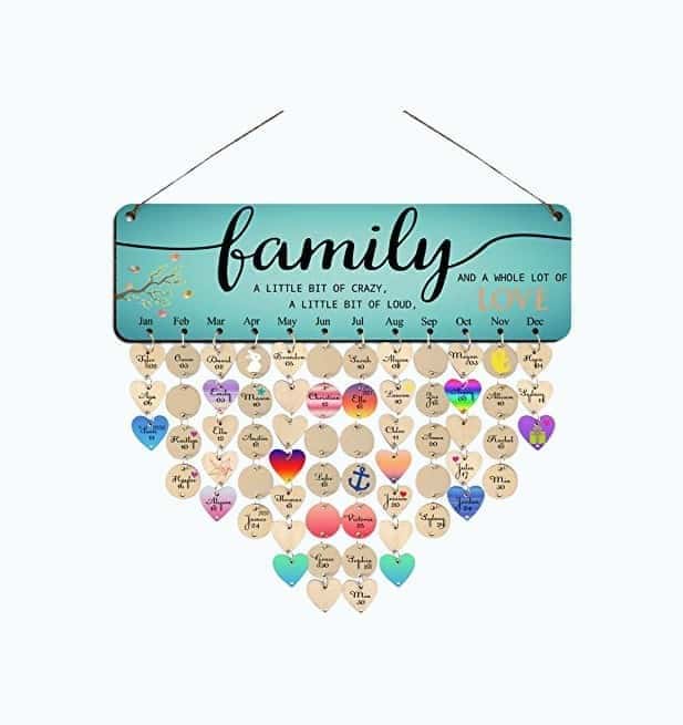 Birthday Reminder Wall Hanging