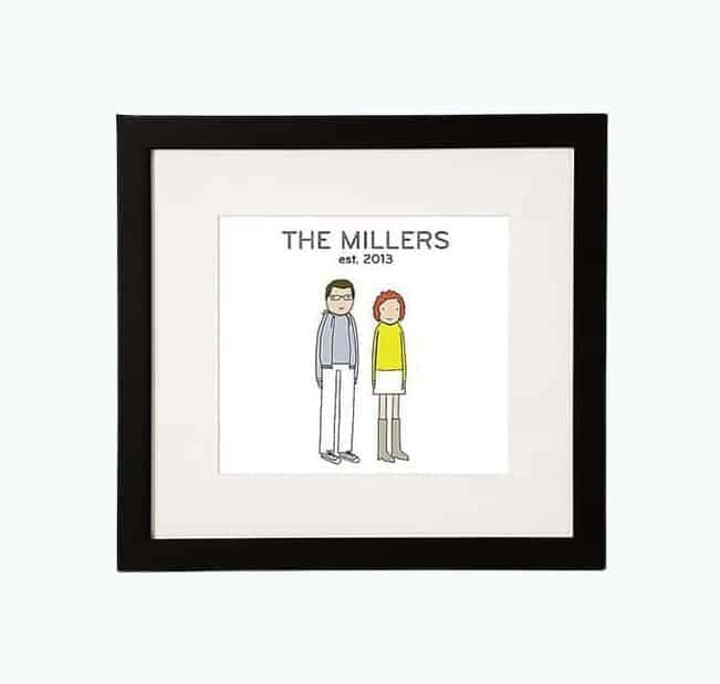 Personalized Couple Print