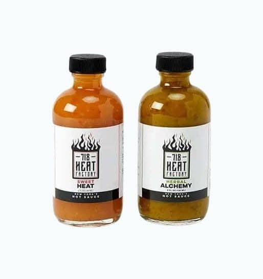 Sweet and Savory Hot Sauce Duo