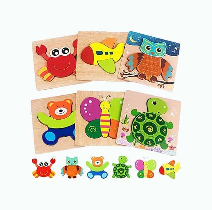 Wooden Puzzle Set