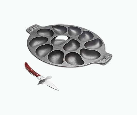 Oyster Lovers Cast Iron Grill Set